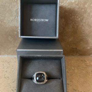 David Yurman Albion Ring, black orchard 11mm